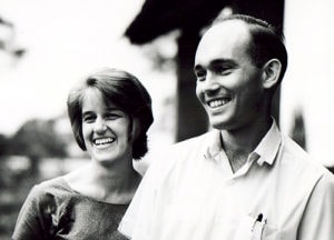 Hope and Les Law — co-founders of Serving Sierra Leone